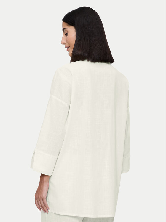 Triumph Triumph Πουκάμισο Summer 10222569 Εκρού Oversize