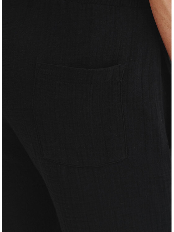 Pako Lorente Pako Lorente Szorty materiałowe P25SF-WS-009 Czarny Classic Fit