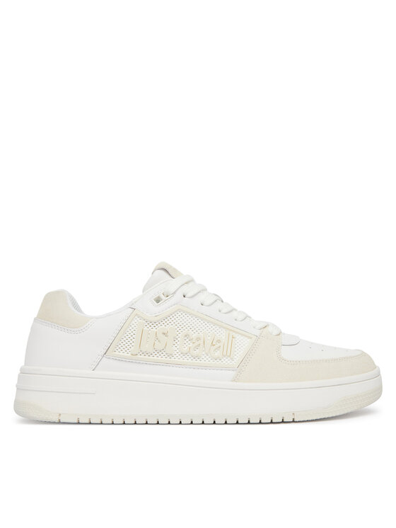 Just Cavalli Just Cavalli Sneakersy 80QA3SM1 ZPC09 Biela