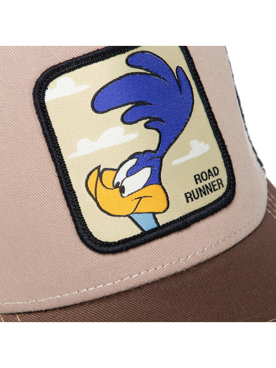 Capslab Capslab Kepurė su snapeliu Looney Tunes Bip Bip CL/LOO/1/ROA2 Ruda