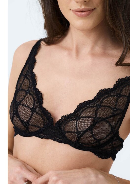 Love and Hate Love and Hate Reggiseno con ferretto Lissa Black Nero