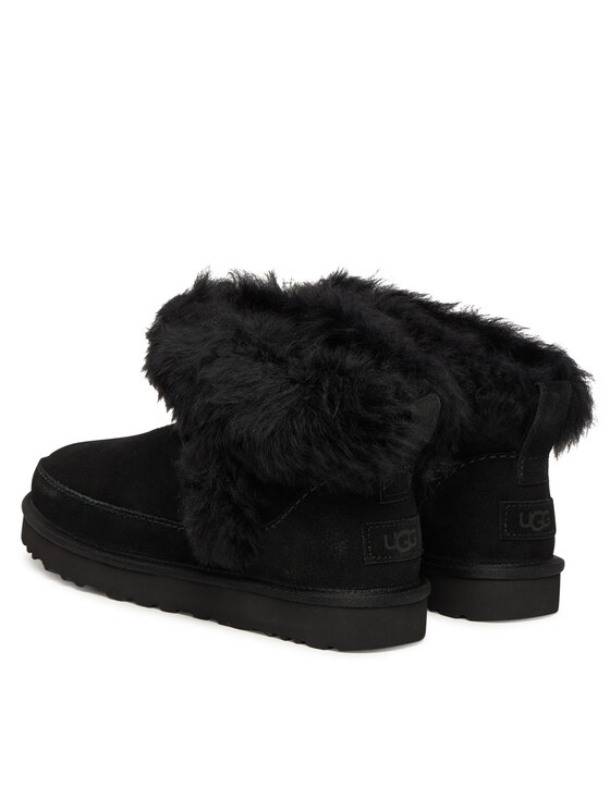 Ugg Ugg Snehule W Classic Ultra Mini Chalet 1173832 Čierna