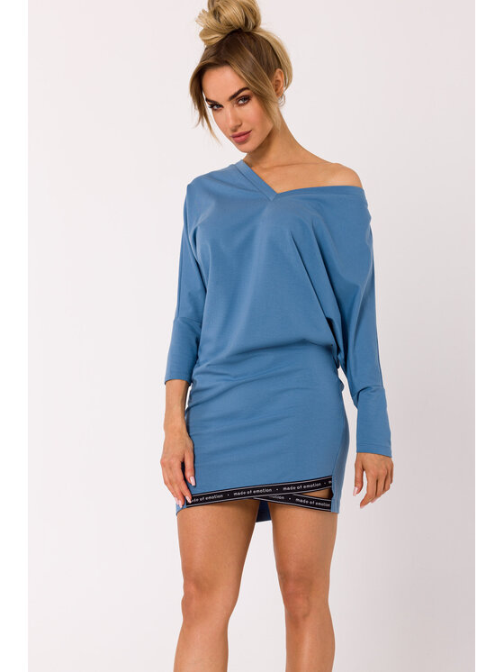 Made of Emotion Made of Emotion Vestito da giorno M732 Blu Premium Fit