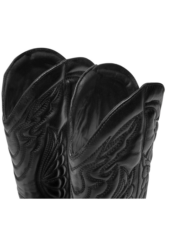 Bronx Bronx Cizme și botine cowboy 34180-J 01 Negru