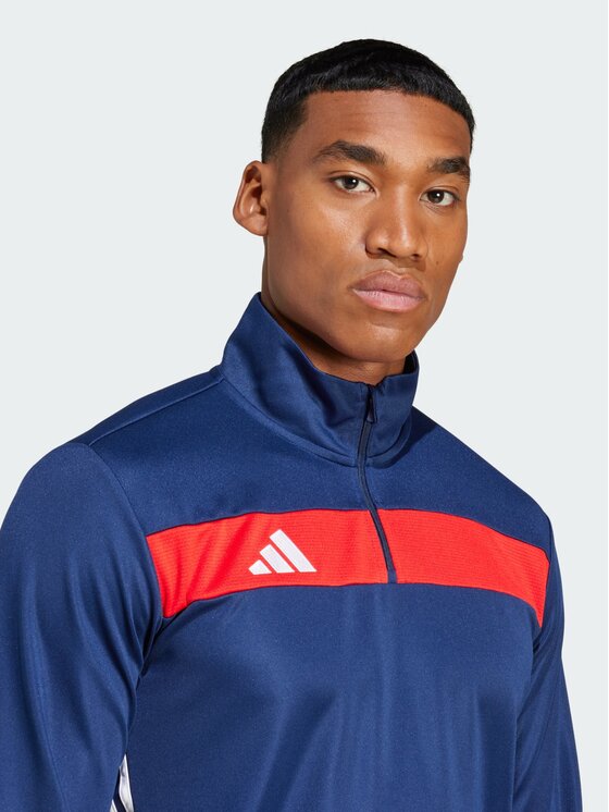 adidas adidas Bluza techniczna 139459 Niebieski jasny Slim Fit