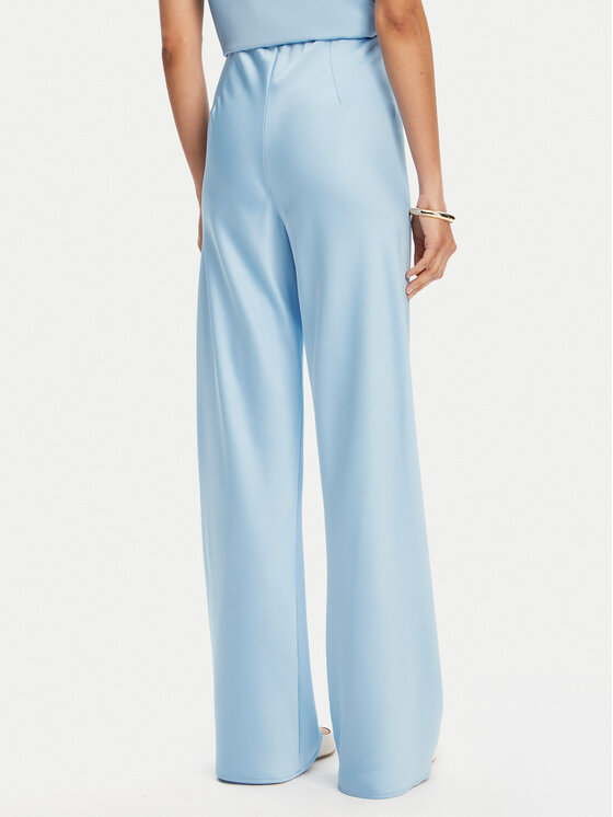 Imperial Imperial Pantaloni din material P5R7JBA Albastru celest Regular Fit