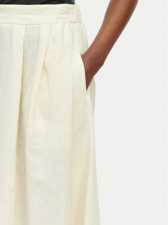 Marella Marella Trapeces svārki Biada 2615101082 Écru Regular Fit