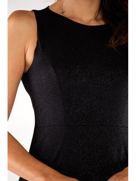 Awama Awama Abito da sera A549 Nero Basic Fit