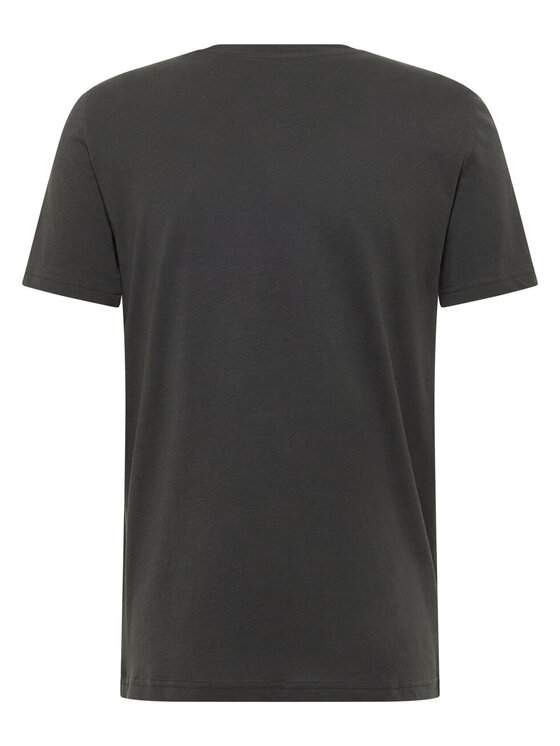 Mustang Mustang T-shirt AUSTIN Grigio Straight Fit