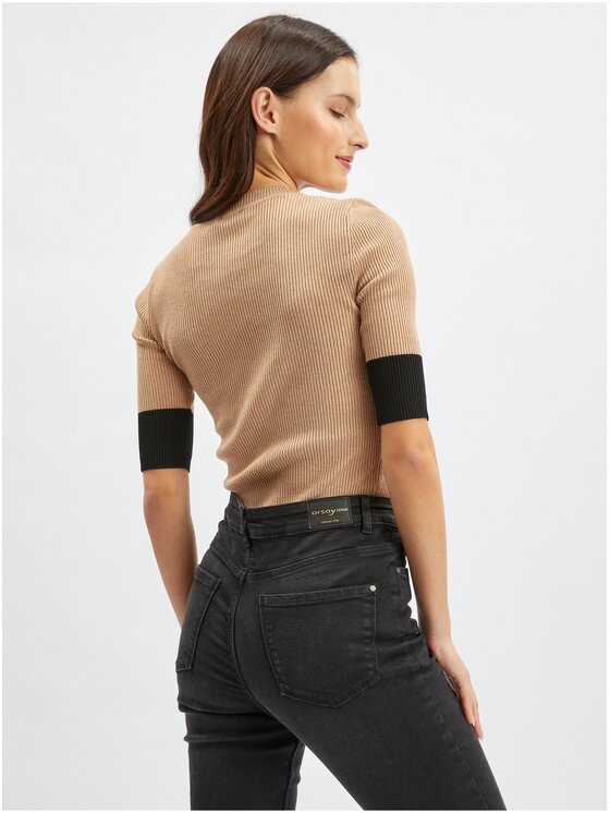 Orsay Orsay Jeansy 311860-667000__36 Czarny Skinny Fit