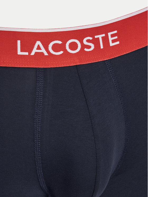 Lacoste Lacoste Súprava 3 kusov boxeriek 5H1297 Tmavomodrá