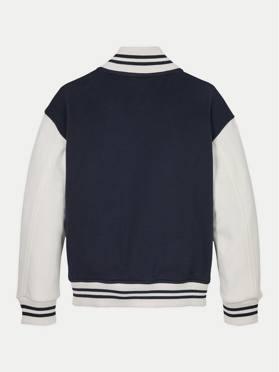 Tommy Hilfiger Tommy Hilfiger Pulóver Mini Corp Logo KS0KS00624 Sötétkék Regular Fit