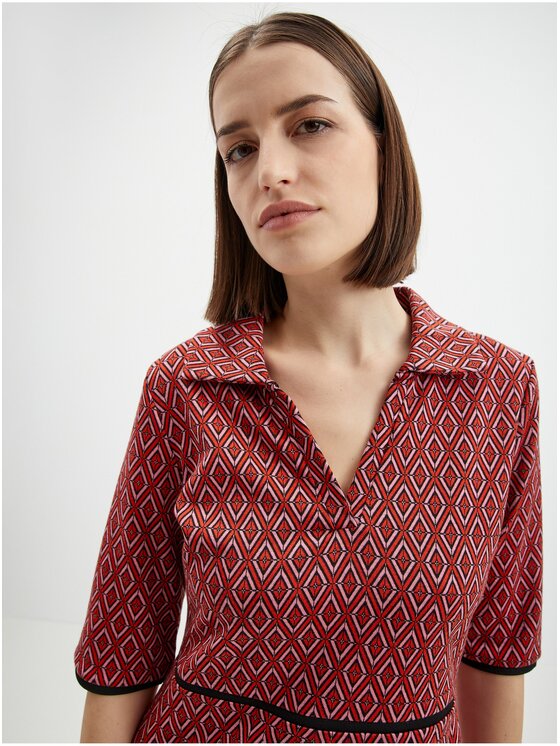 Orsay Orsay Sukienka 430025224000__XS Czerwony Regular Fit