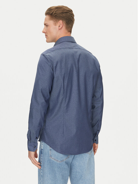Calvin Klein Calvin Klein Košeľa K10K114311 Tmavomodrá Regular Fit