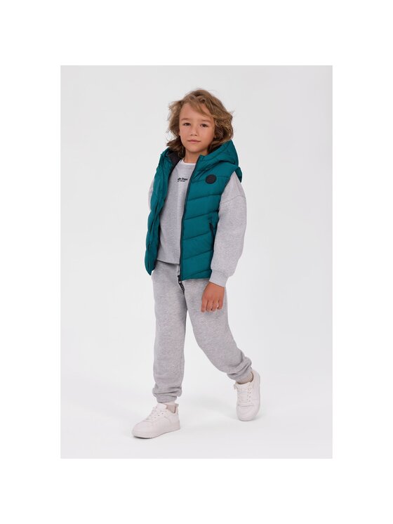 minoti minoti Kamizelka 33GILET502 Zielony Regular Fit