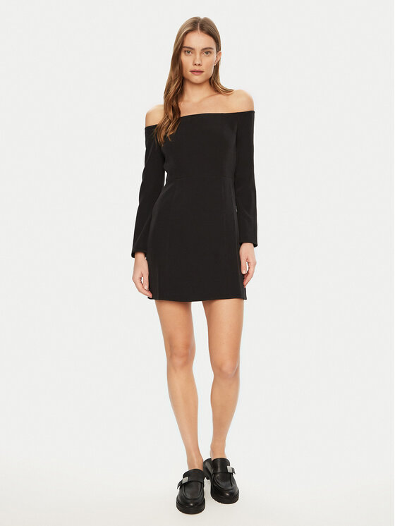 Calvin Klein Jeans Calvin Klein Jeans Rochie de zi J20J225020 Negru Slim Fit