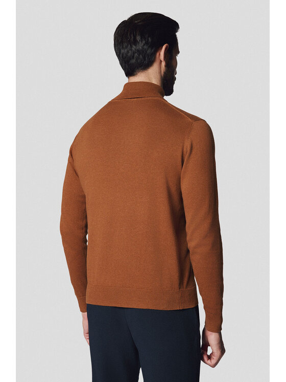 Lancerto Lancerto Golf Sindre SW073224000072 Brązowy Regular Fit