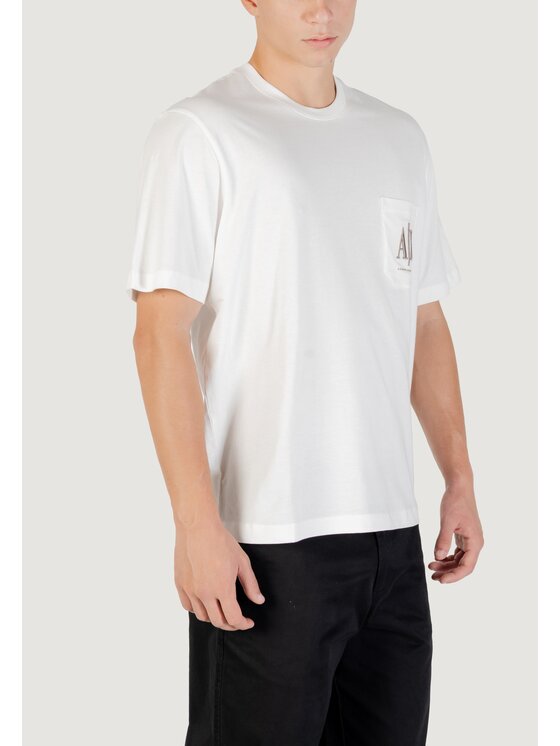 Armani Exchange Armani Exchange T-Shirt XM000366 AF12308 Biały Shirt Fit
