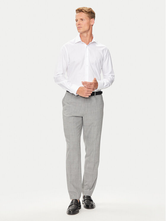 Pierre Cardin Pierre Cardin Риза C6 11004.0301 Бял Regular Fit