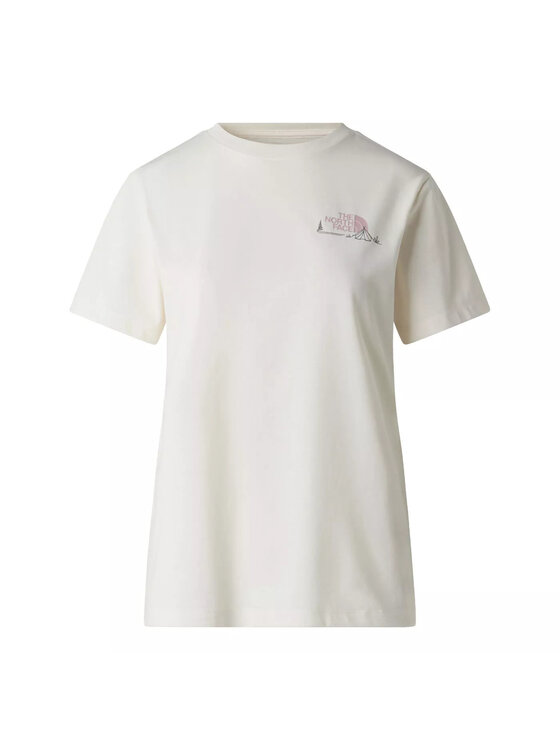 The North Face The North Face T-Shirt NF0A8GA9QLI1 Biały Regular Fit