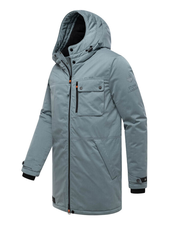 Stone Harbour Stone Harbour Kurtka zimowa Fintaan Niebieski Regular Fit