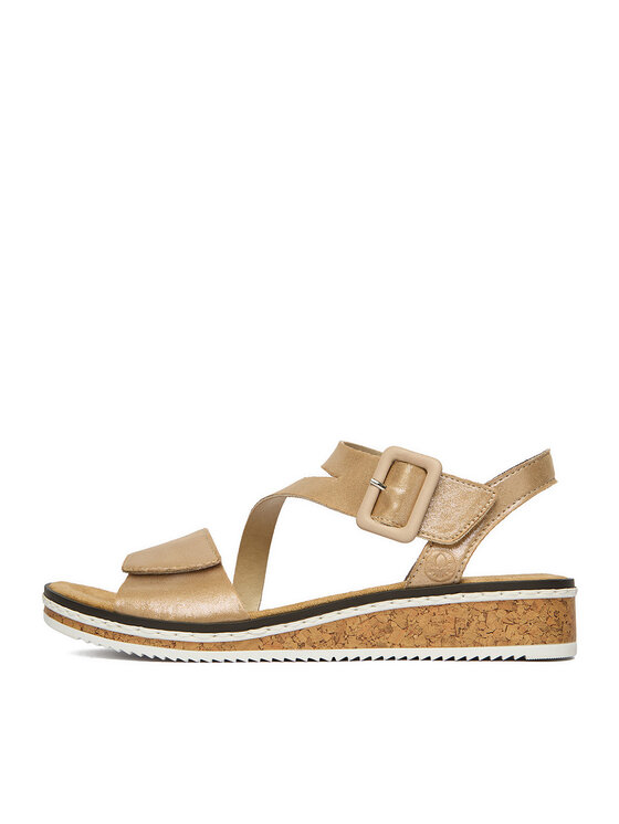 Rieker Rieker Sandales CEO-V3660-61 Zelta