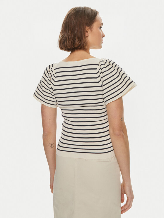 Vero Moda Vero Moda Blūze Ginny 10278323 Balts Slim Fit