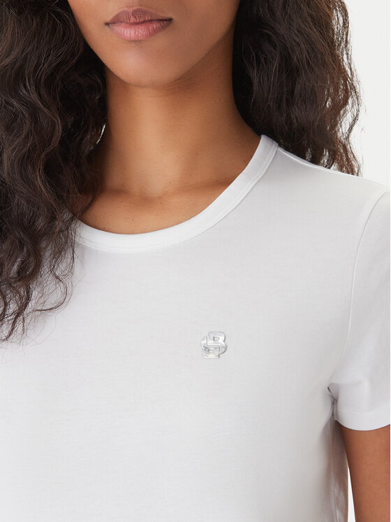 BOSS BOSS T-Shirt Eventsa11 50562055 Écru Slim Fit