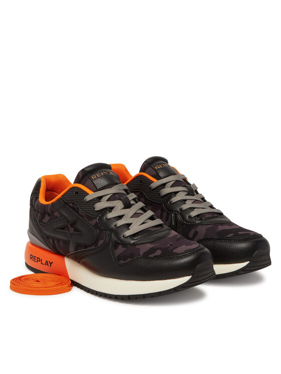 REPLAY REPLAY Sneakersy GMS9I .000.C0007T Czarny