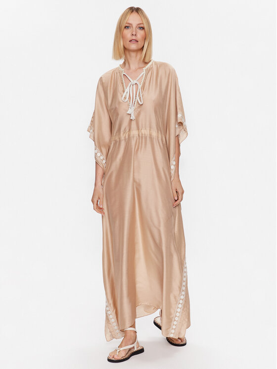 TWINSET TWINSET Letní šaty 231LM2FAA Barevná Relaxed Fit