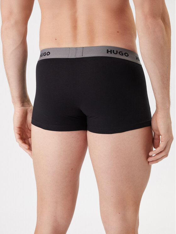 HUGO HUGO Boxershorts-Set Triplet Design 50532550 Schwarz