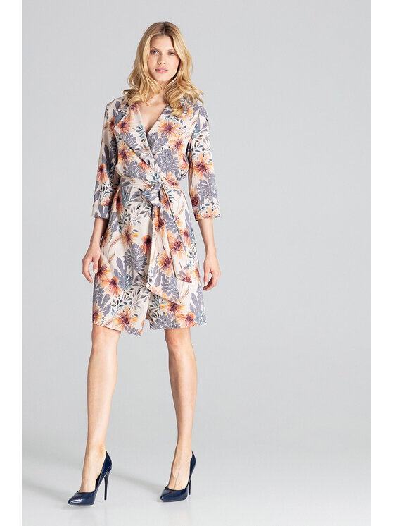 FIGL FIGL Vestito da giorno M680 Multicolore Regular Fit