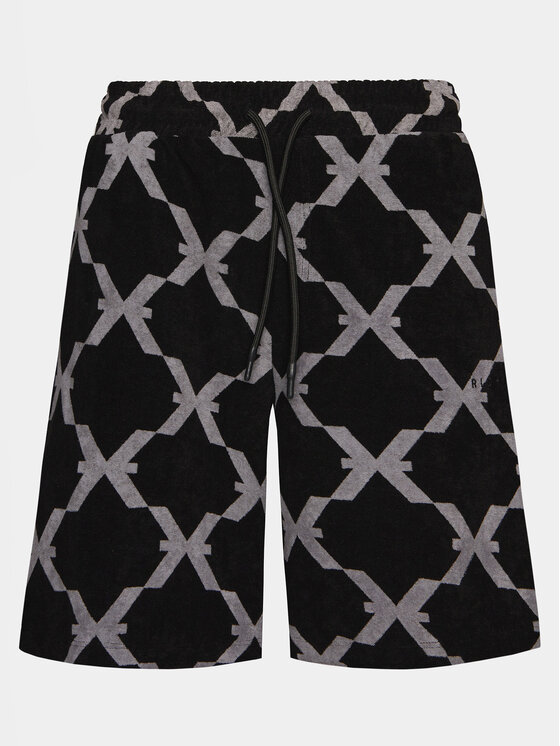 Richmond X Richmond X Αθλητικό σορτς Rabbi UMP24132BE Μαύρο Regular Fit