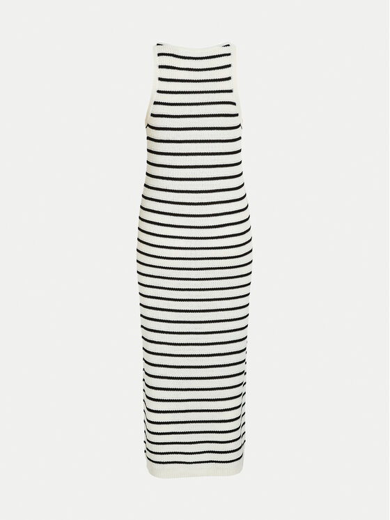 Vila Vila Rochie tricotată Margot 14099509 Écru Regular Fit