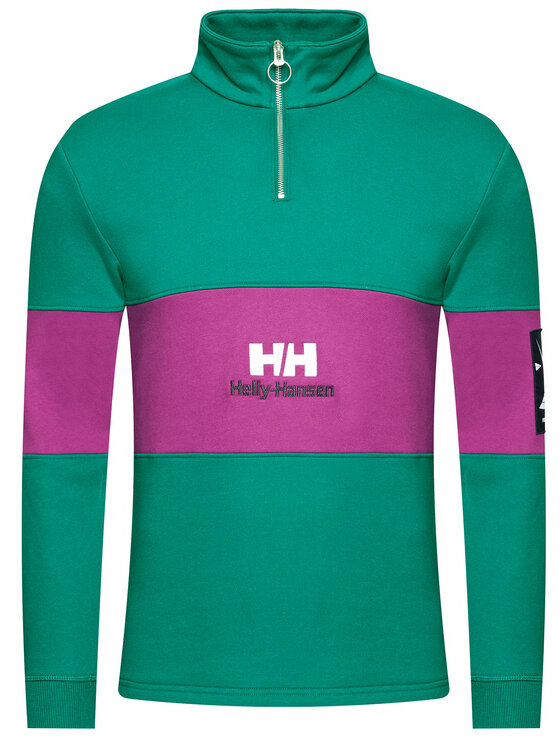 Helly Hansen Helly Hansen Bluză YU20 1/2 Zip 53456 Verde Regular Fit