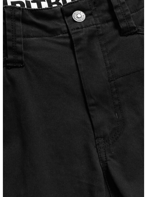 PITBULL PITBULL Spodnie dresowe Spodnie Jogger bojówki męskie SCOTT 3XL Czarny Regular Fit