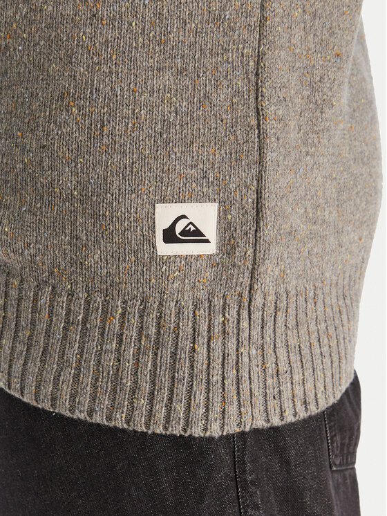 Quiksilver Quiksilver Sweater Slow Song Neppy EQYSW03325 Szürke Regular Fit