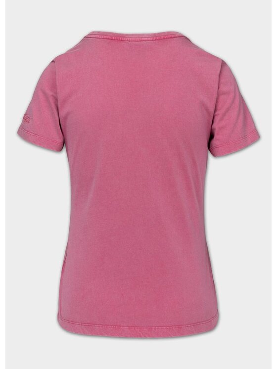 PITBULL PITBULL T-Shirt ORLANDO Różowy Regular Fit
