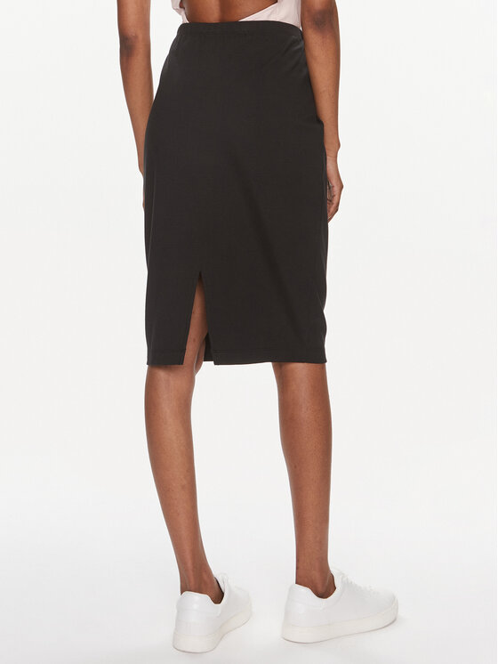 Calvin Klein Jeans Calvin Klein Jeans Fustă tip creion Archival J20J223140 Negru Slim Fit