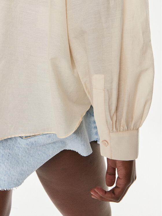 PINKO Pinko Majica Elf 103744 A1XU Bež Relaxed Fit