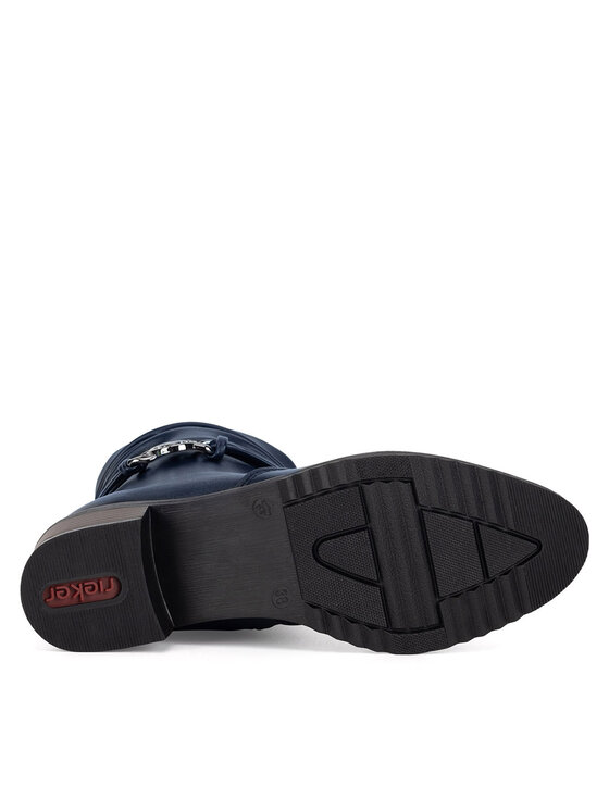 Rieker Rieker Botki Y0572-14 Niebieski