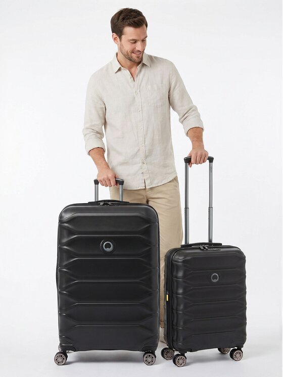 Delsey Paris Delsey Paris Komplet walizek 334078 Czarny
