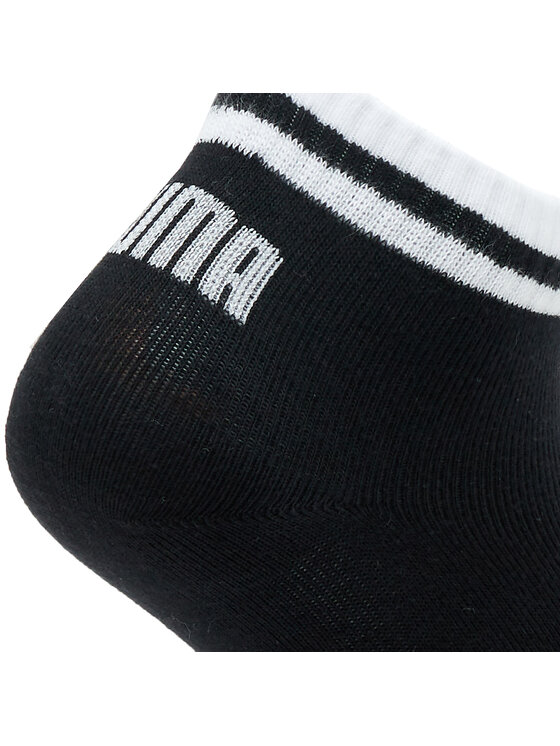 Puma Puma Набір з 2 пар високих шкарпеток unisex Heritage Quarter 2P Unisex 907946 Чорний