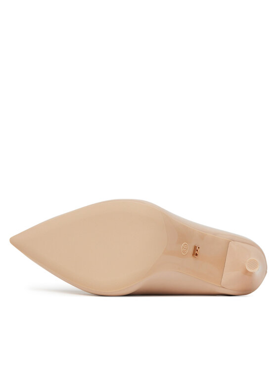 DeeZee DeeZee Pantofi cu toc subțire DZ0014 Bej