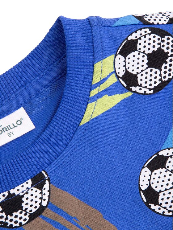 Coccodrillo Coccodrillo T-shirt WC5143203MBK Blu Regular Fit