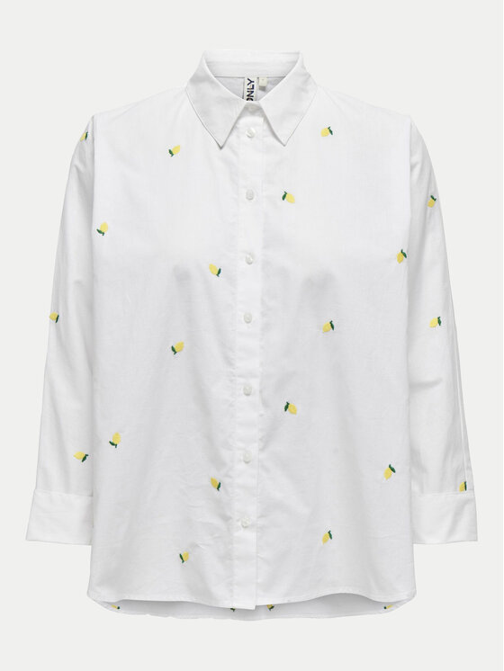 ONLY ONLY Camicia 15283743 Bianco Box Fit