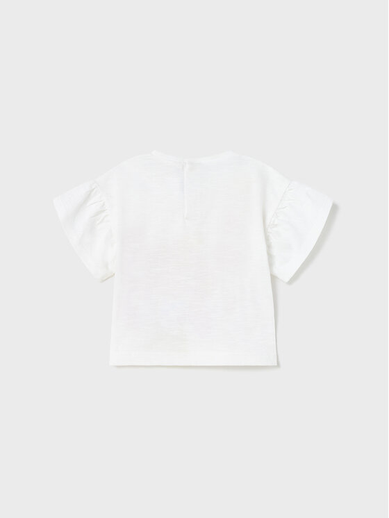 Mayoral Mayoral T-särk 1010 Valge Regular Fit