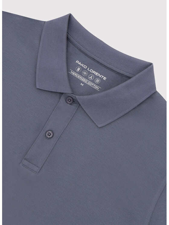 Pako Lorente Pako Lorente Polo P26SF-TX-012 Niebieski Classic Fit