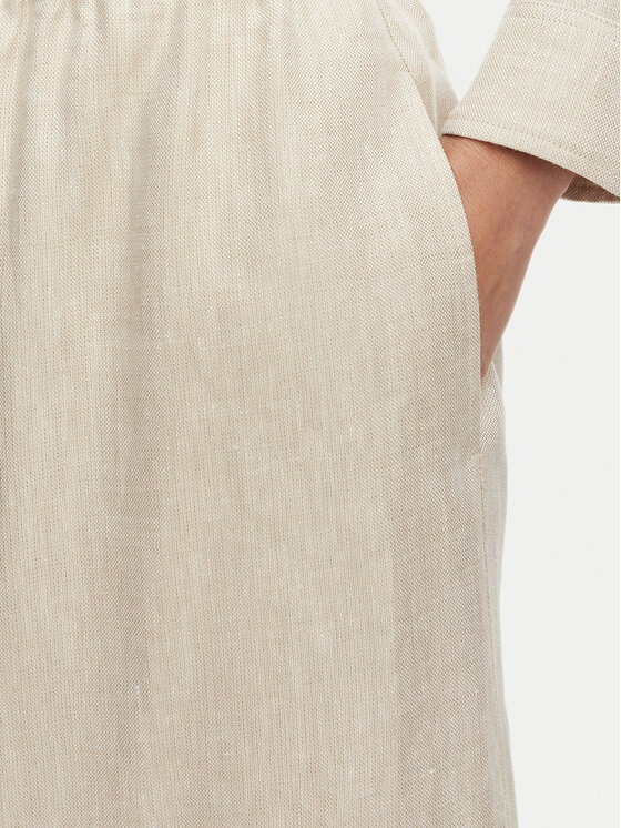 Weekend Max Mara Weekend Max Mara Kulot Felino 2615131042 Krem Relaxed Fit