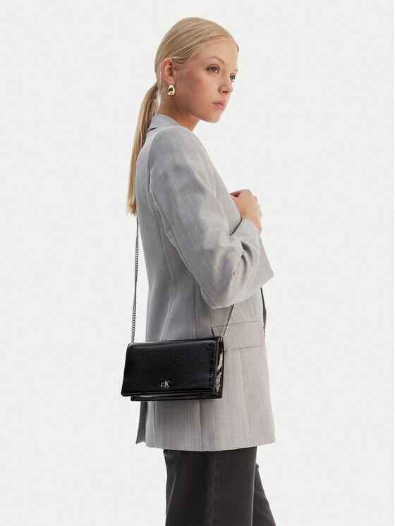 Calvin Klein Calvin Klein Käekott Ck Metallic Wallet On Chain LV04F3320G Must
